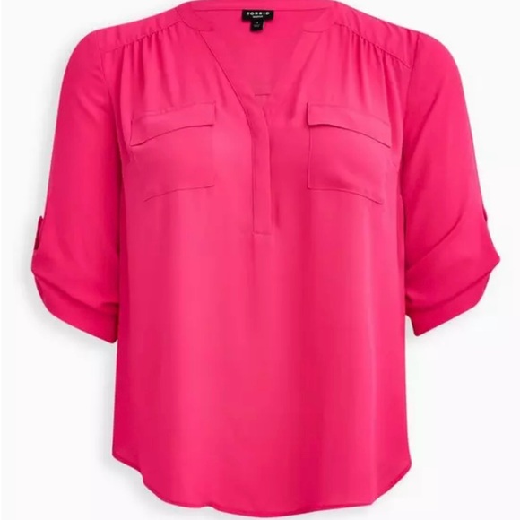 Torrid Bright Pink Camisole Top - Picture 3 of 11